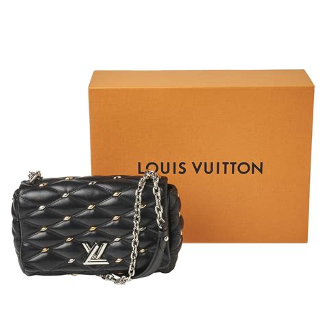 louis vuitton black quilted bag|louis vuitton black bag sale.